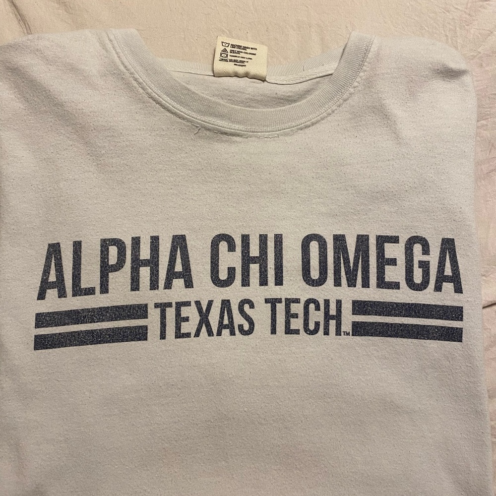 Texas Tech Alpha Chi Omega Shirt